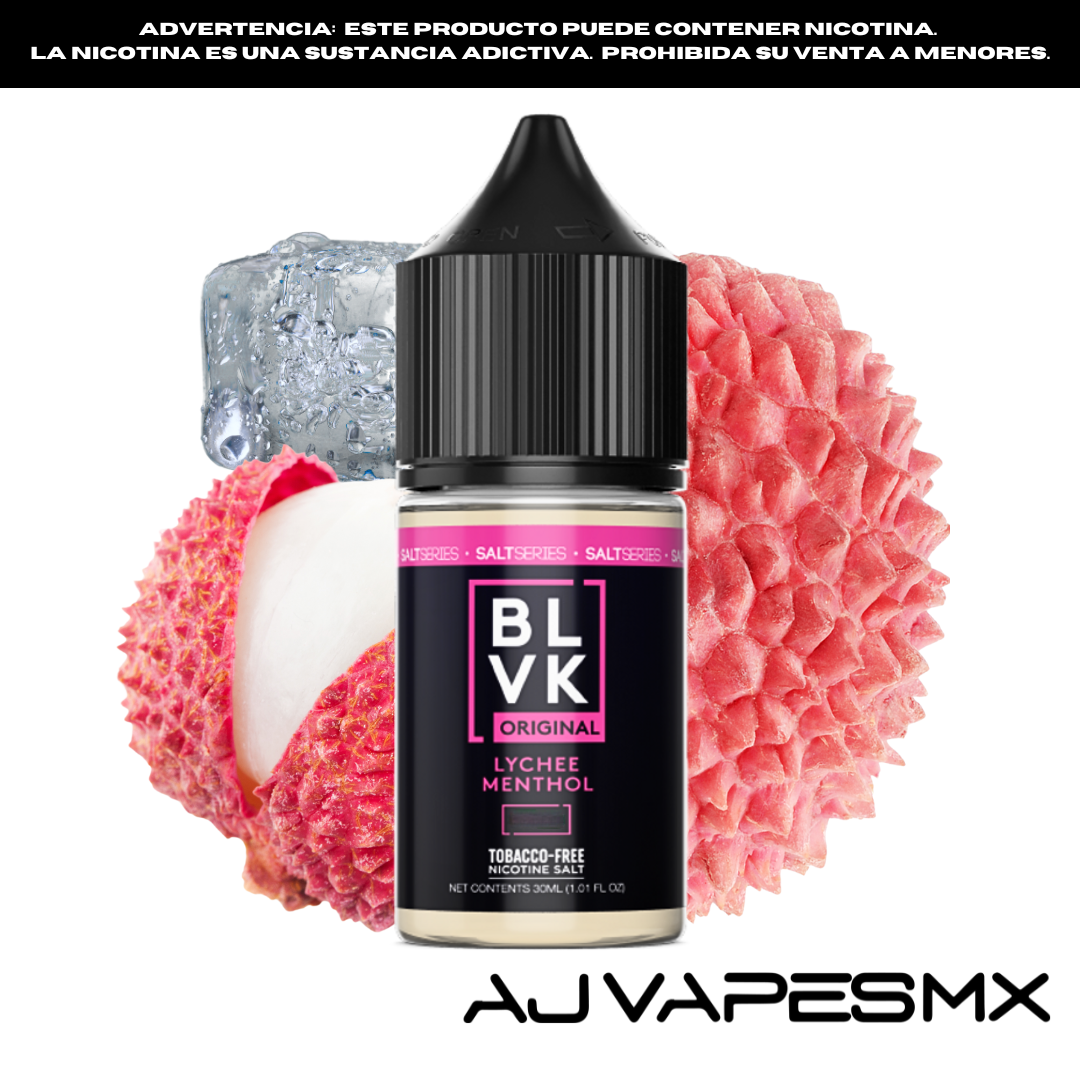 Lychee Menthol NicSalt 30ml | BLVK SERIES
