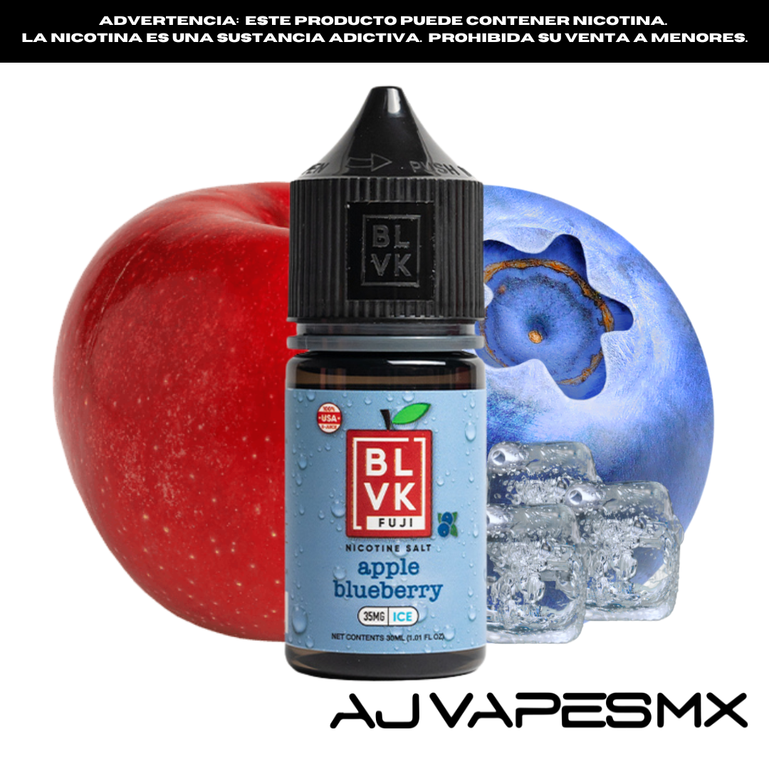 Fuji Apple Blueberry 30ml NicSalt | BLVK FUJI