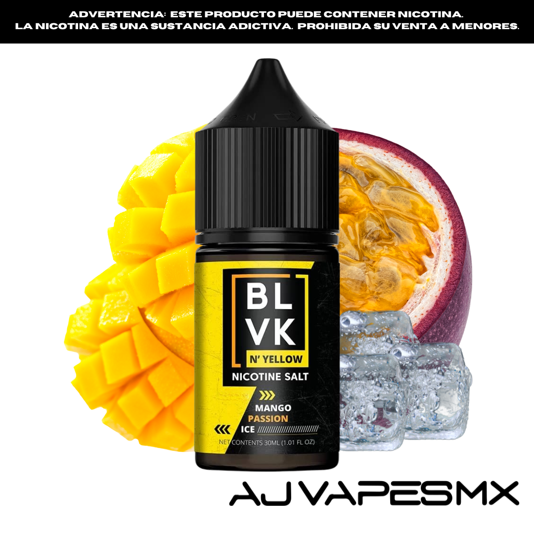 Mango Passion Ice 30ml NicSalt | BLVK N´YELLOW