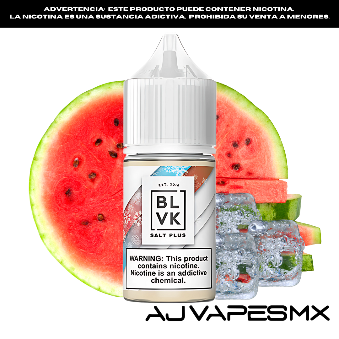 Melon Ice 30ml NicSalt | BLVK PLUS