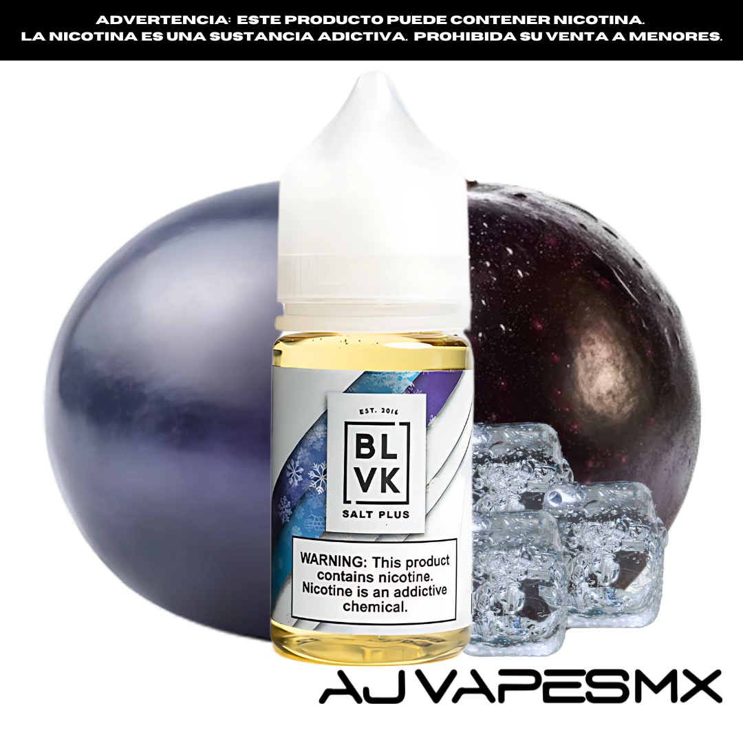 Purple Grape Ice 30ml NicSalt | BLVK PLUS