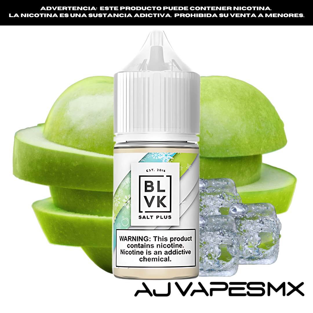 Sour Apple 30ml NicSalt | BLVK PLUS