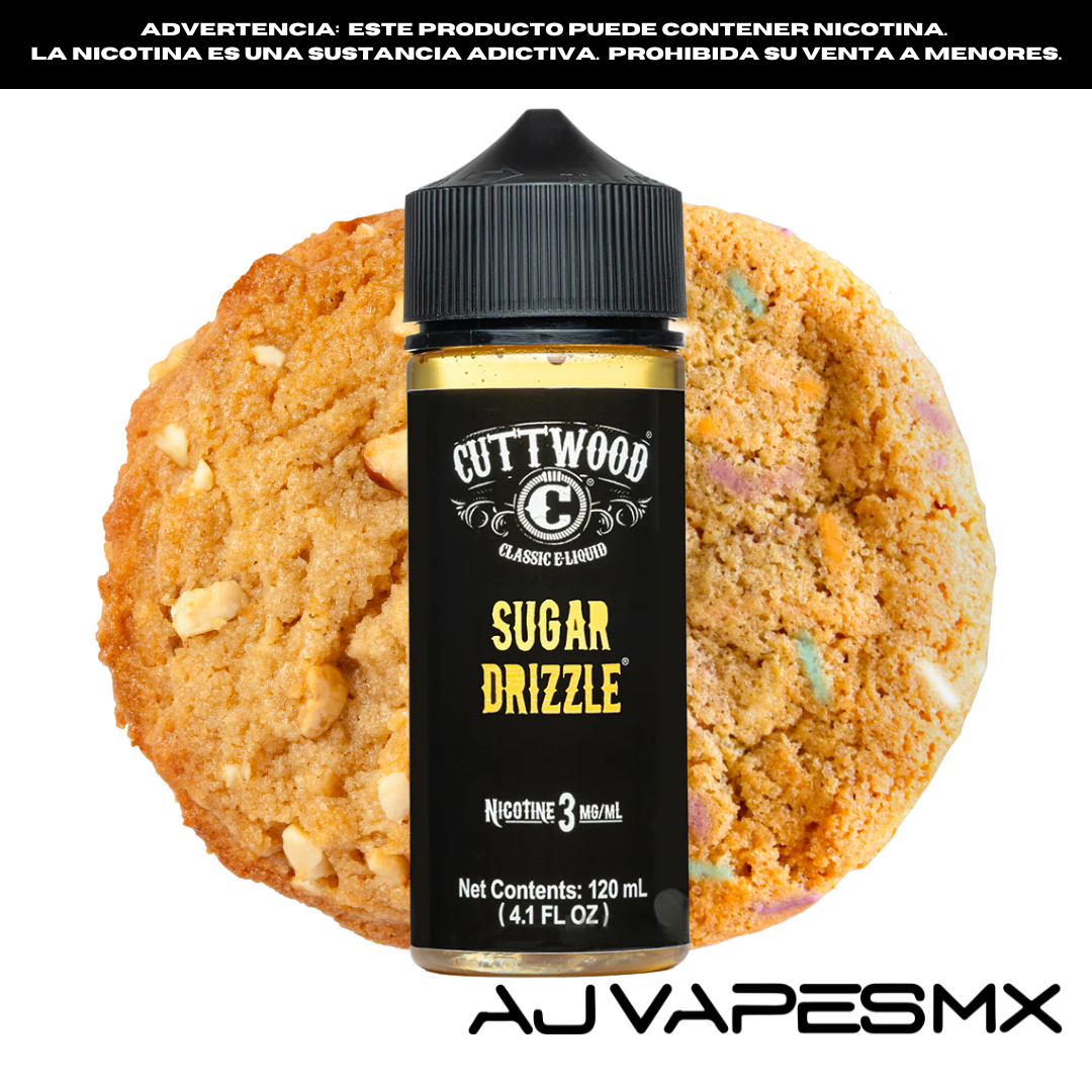Sugar Drizzle 120ml | CUTTWOOD