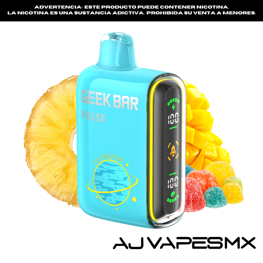 Geek Bar Pulse Disposable (15,000 Puffs) | GEEK BAR AJ Vapes Mx Geek Bar Pulse Disposable (15,000 Puffs) | GEEK BAR AJ Vapes Mx