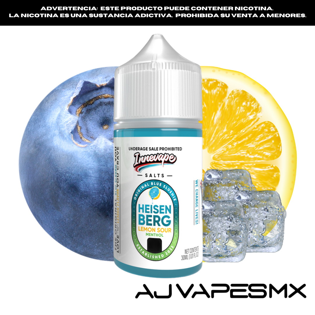 Berg Lemon Sour Menthol 30ml NicSalt | INNEVAPE