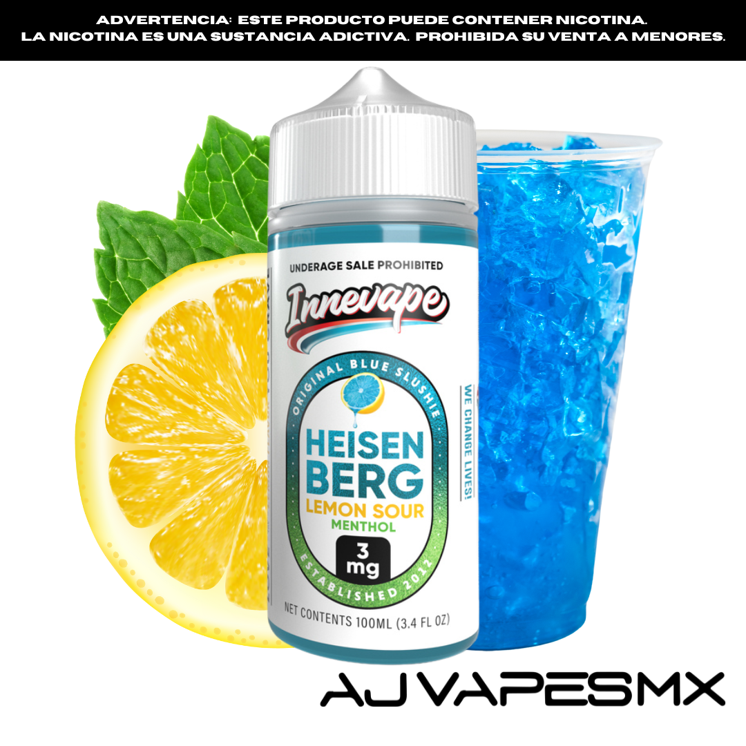 Heisenberg Lemon Sour Menthol 100ML| INNEVAPE