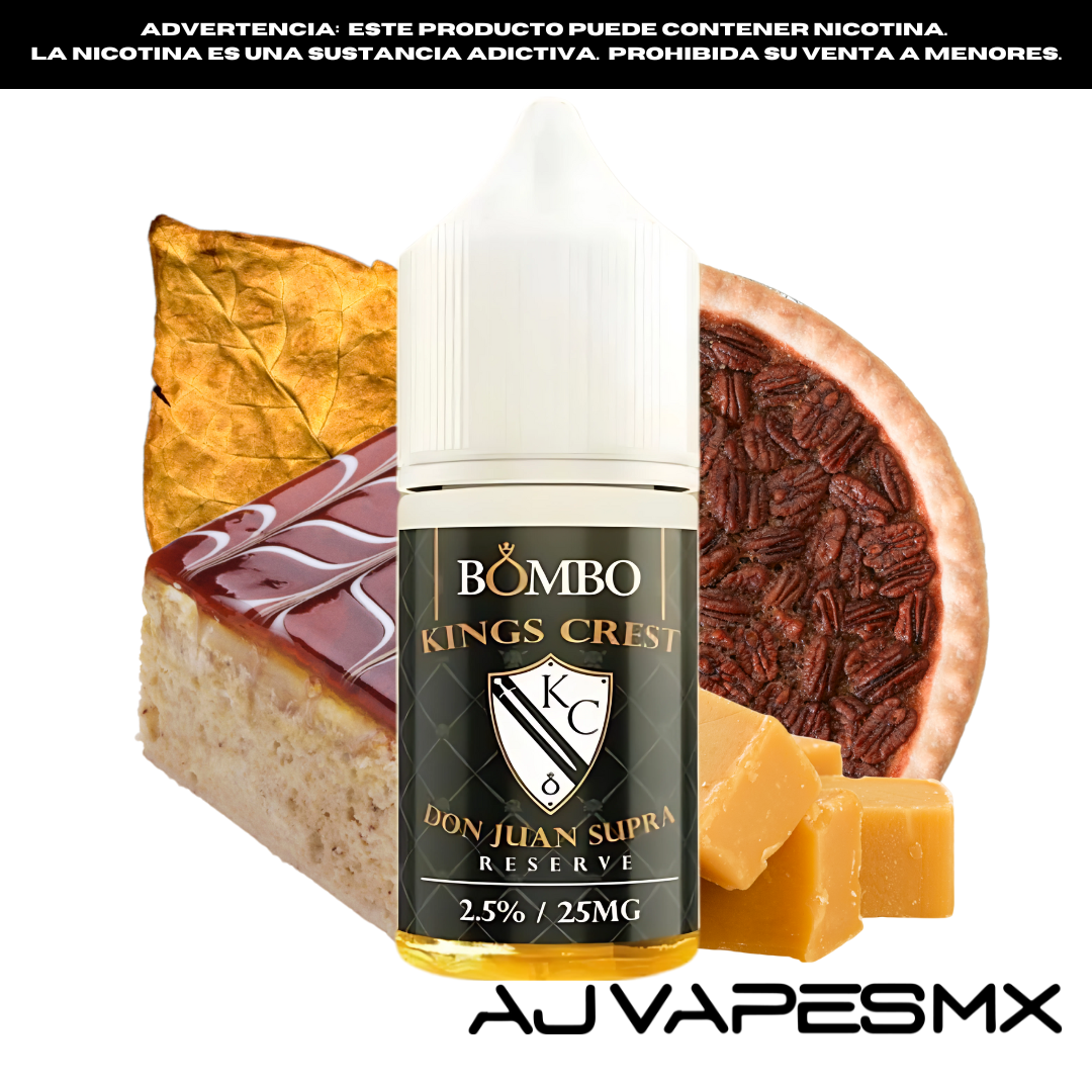 Don Juan Supra Reserve 30ml NicSalt | KINGS CREST