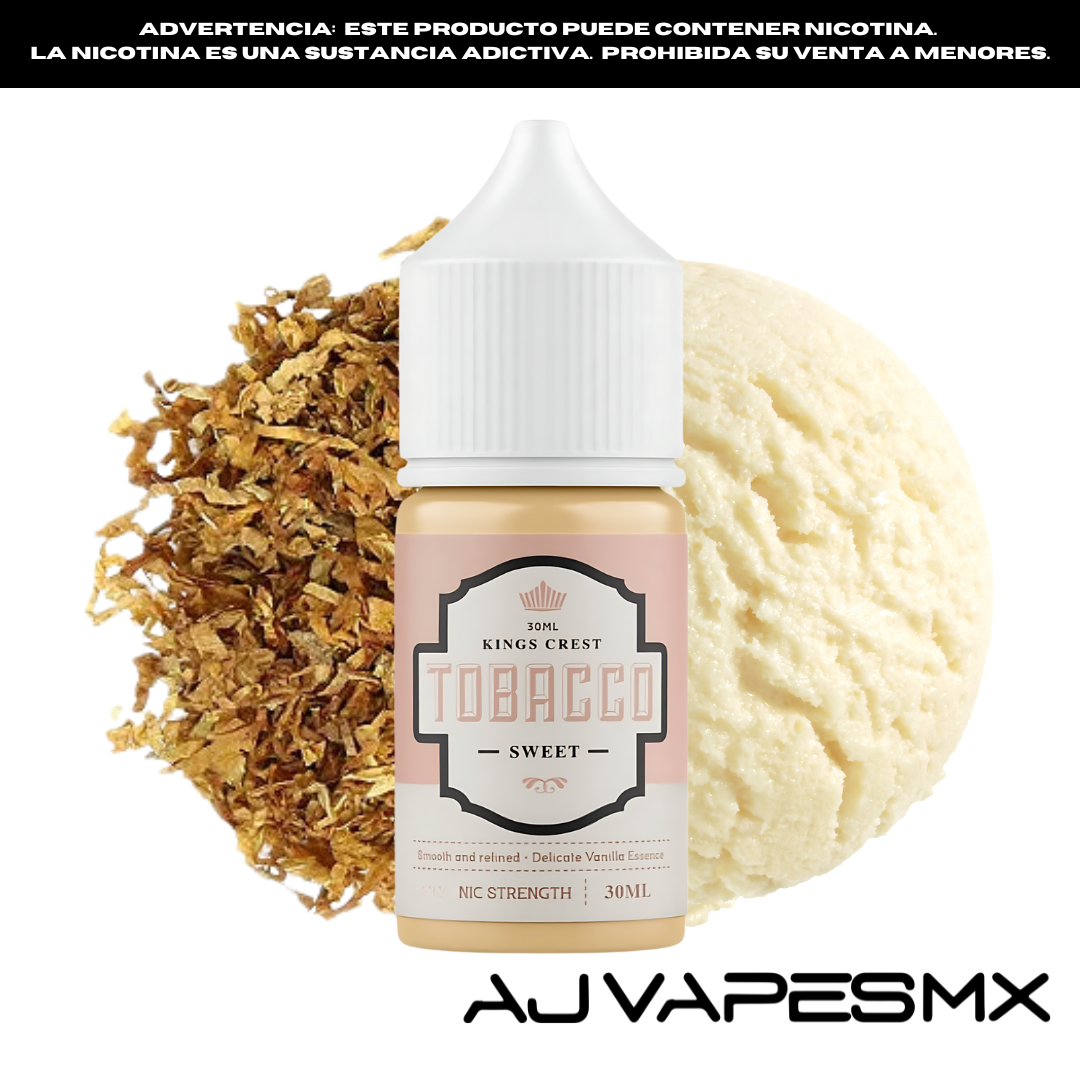 Tobacco VCT Sweet 30ml NicSalt | KINGS CREST