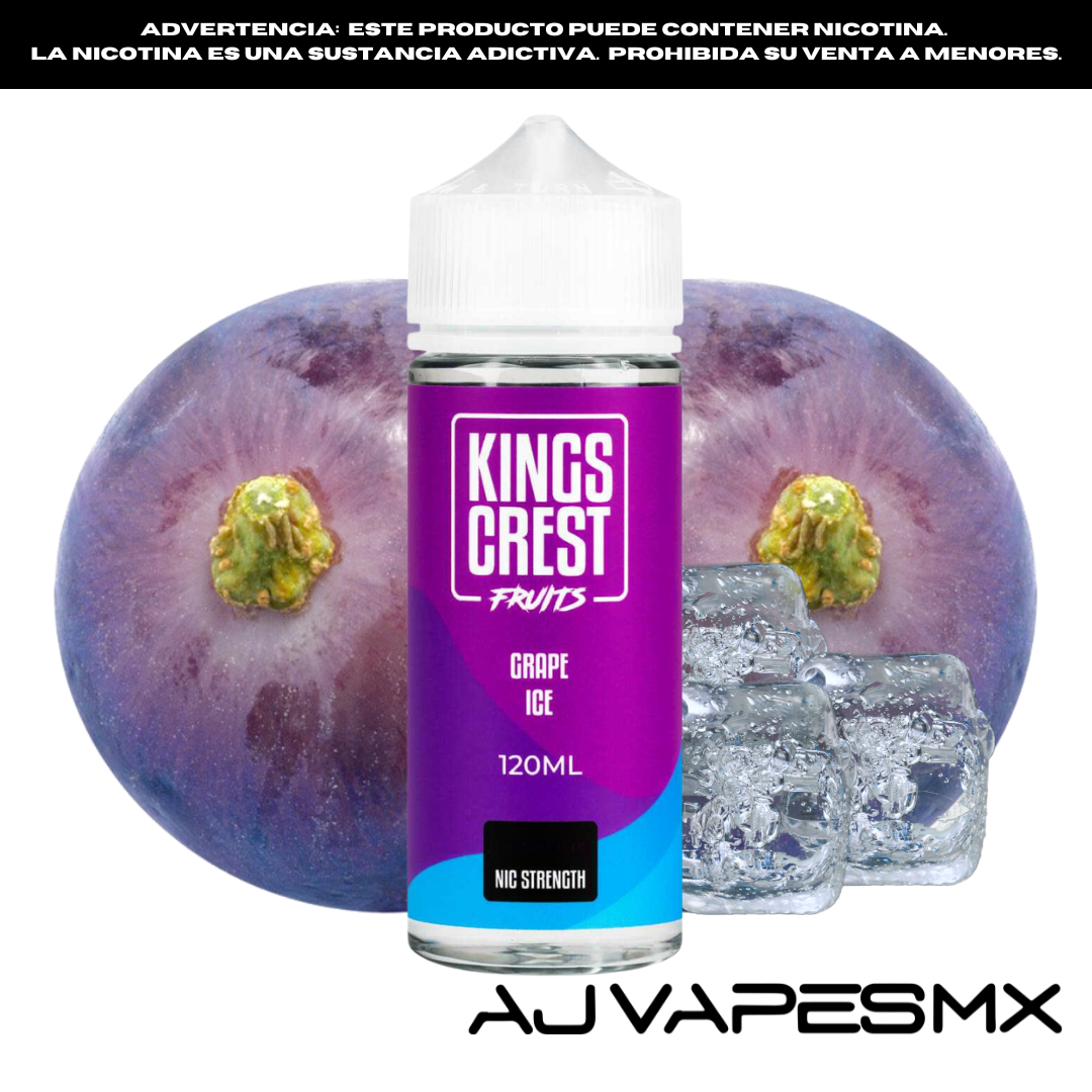 Grape Ice 120ml | KINGS CREST FRUITS