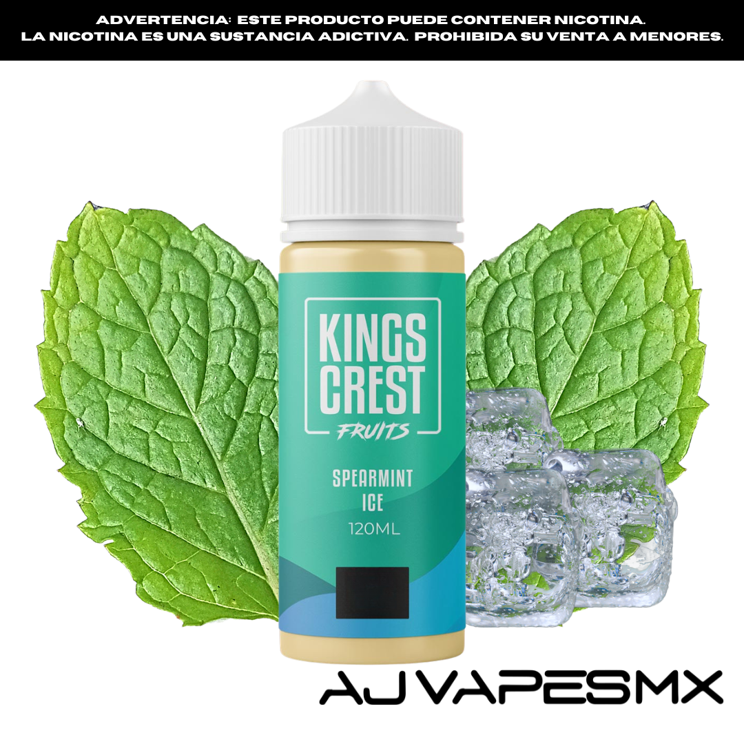 Spearmint Ice 120ml | KINGS CREST FRUITS