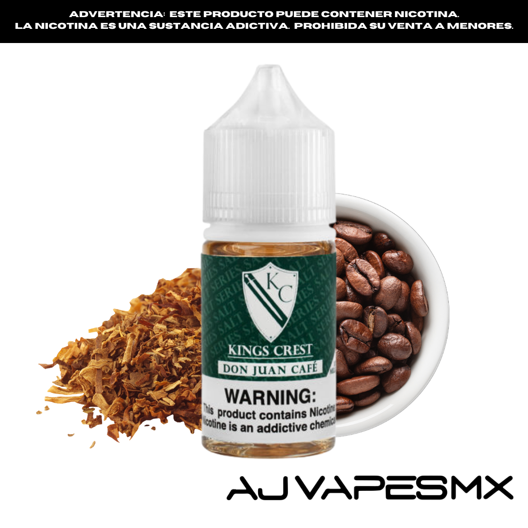 Don Juan Café 30ml NicSalt | KINGS CREST