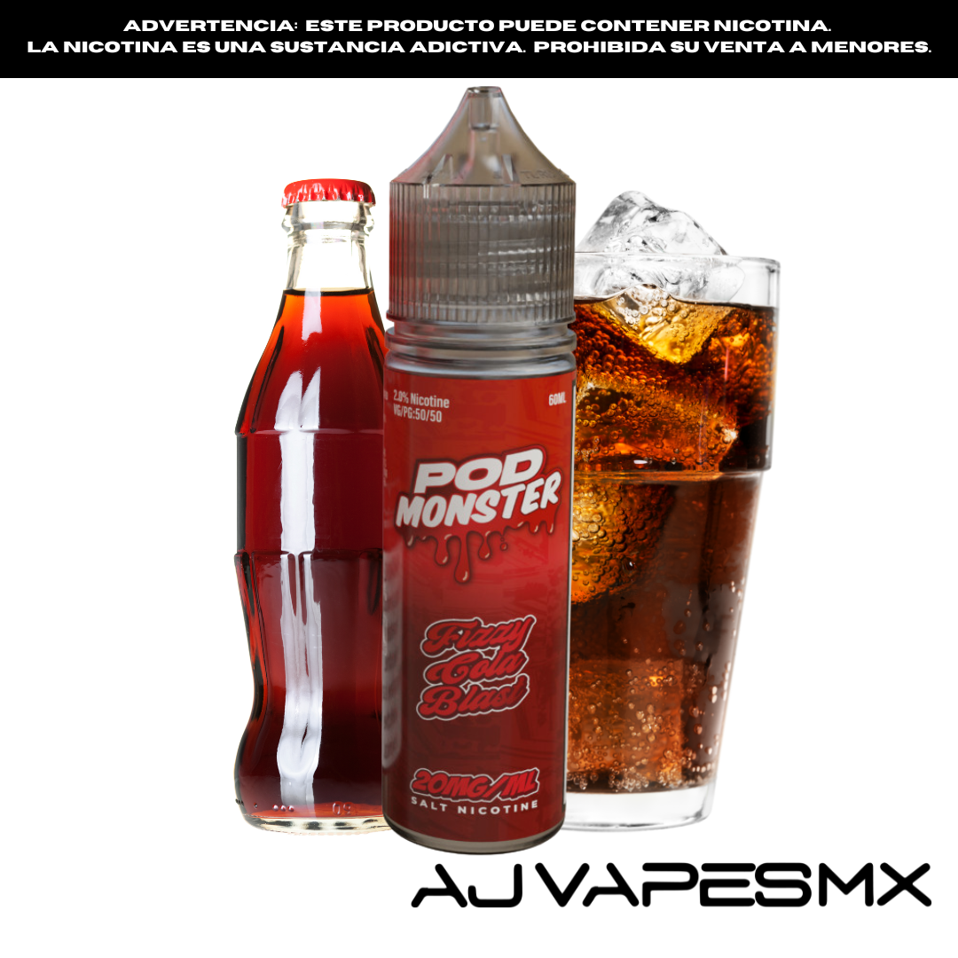 Fizzy Cola 60ml NicSalt | POD MONSTER