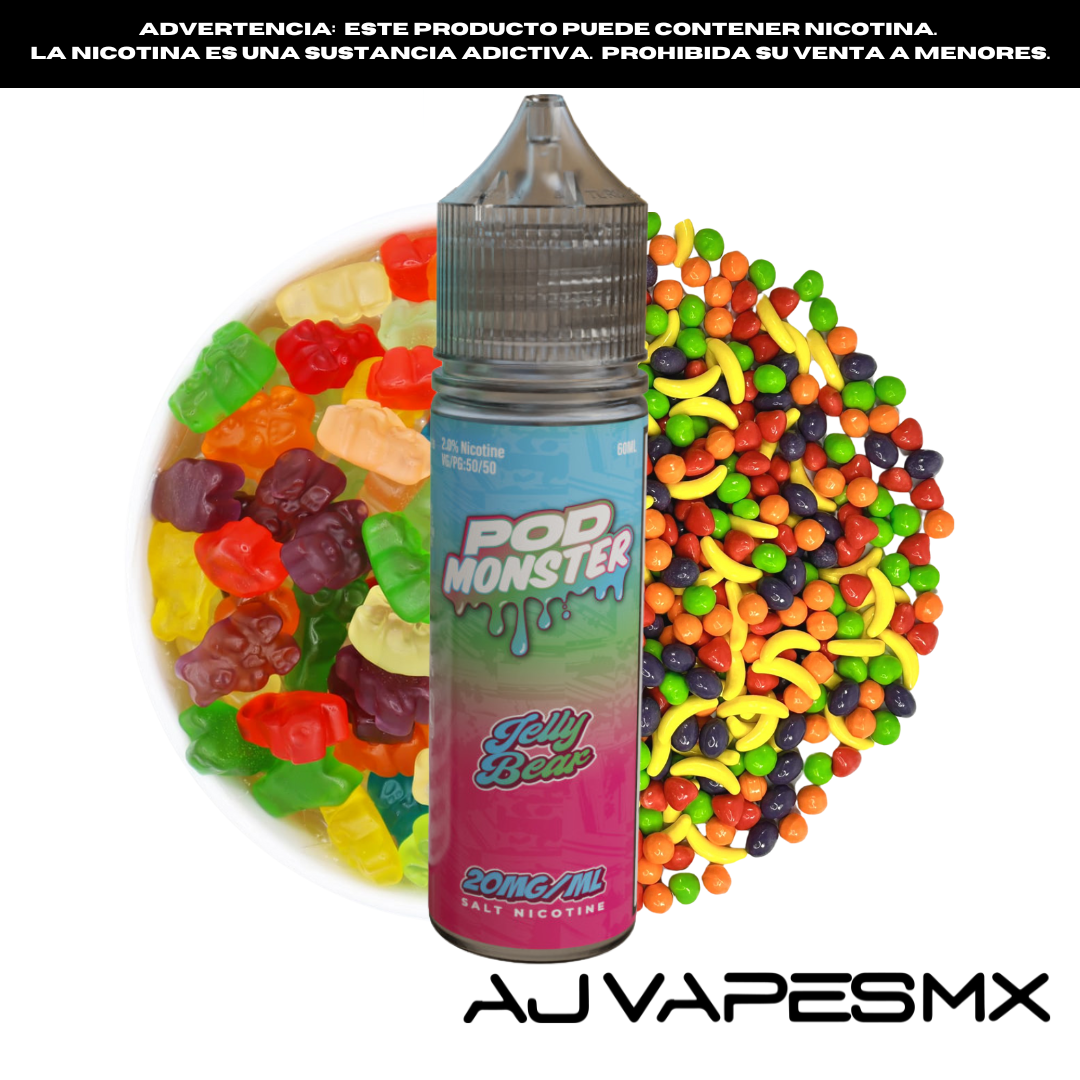 Jelly Bear 60ml NicSalt | POD MONSTER