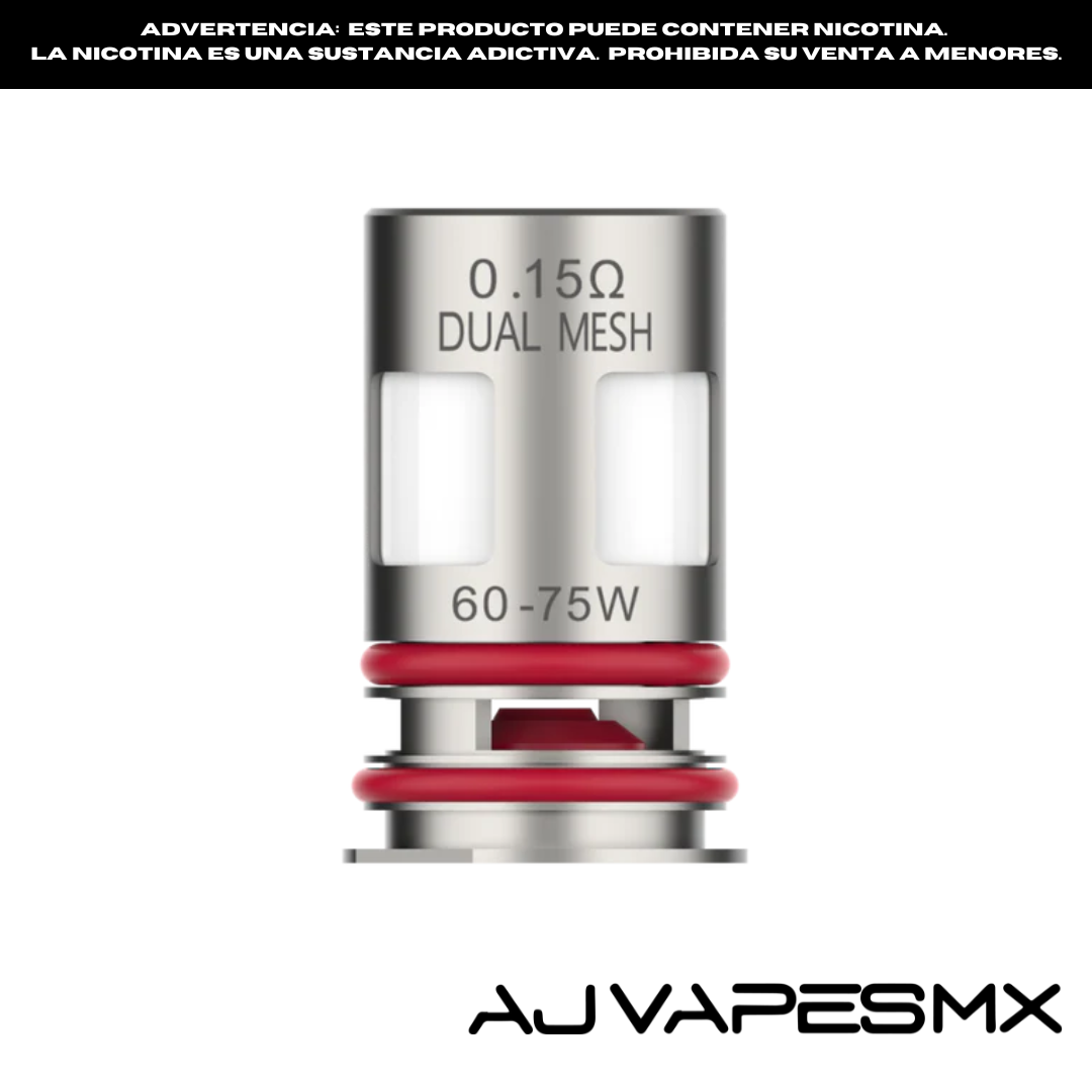 Resistencias GTX Mesh Coil y Dual Mesh (Nuevas)(1pz) | VAPORESSO