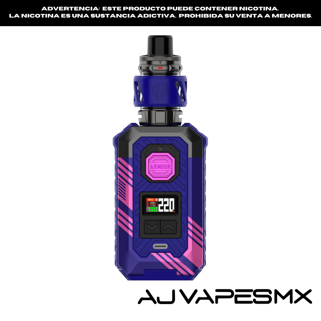 Armour Max 220W Kit | VAPORESSO AJ Vapes Mx Armour Max 220W Kit | VAPORESSO AJ Vapes Mx