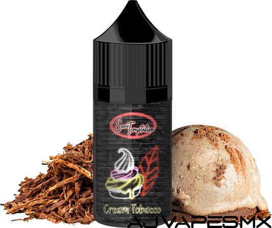 Cream Tobacco 30ml | SWEET TEMPTATION - AJ Vapes Mx -