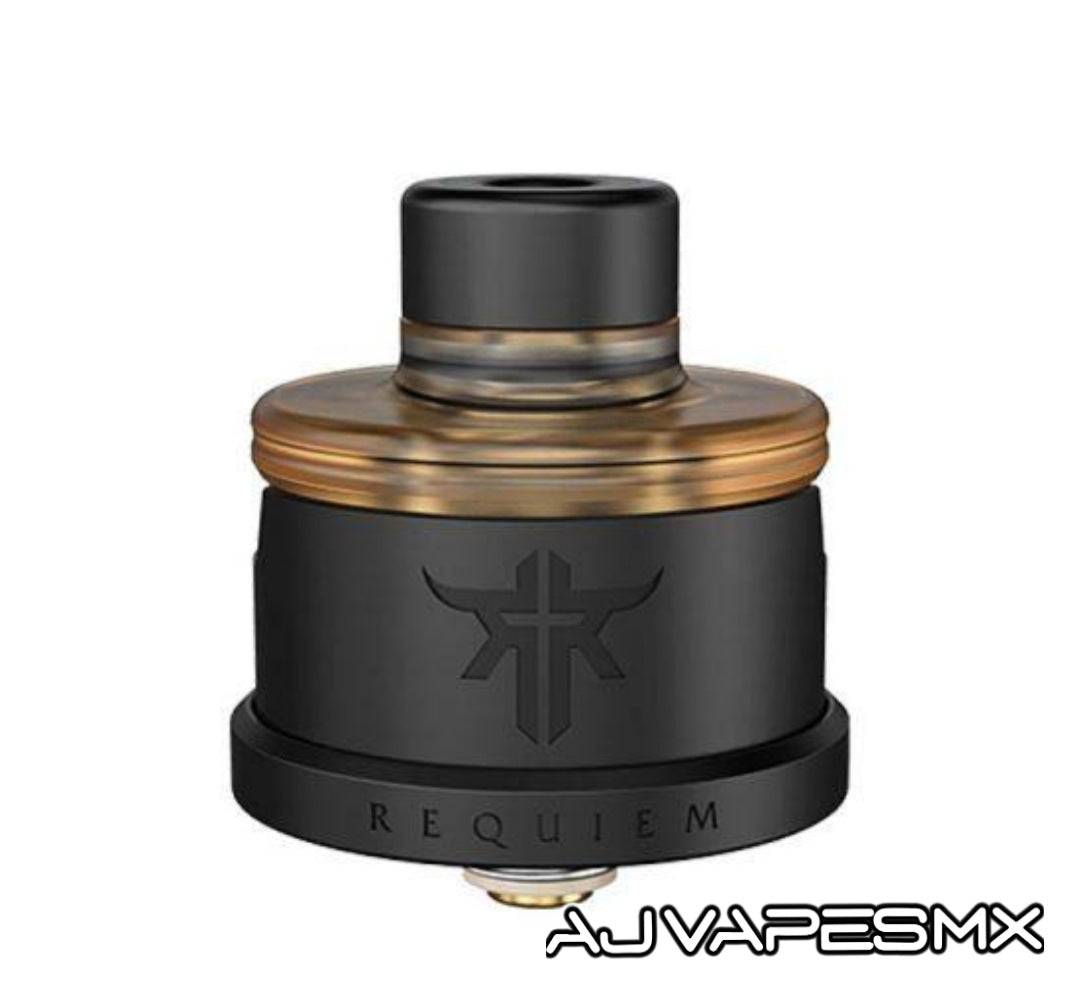 Requiem RDA | VANDY VAPE & EL MONO VAPEADOR - AJ Vapes Mx - Matte Black