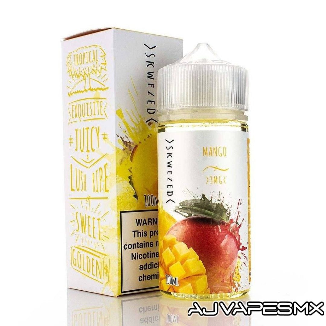 Mango 100ml | SKWEZED - AJ Vapes Mx - 0mg