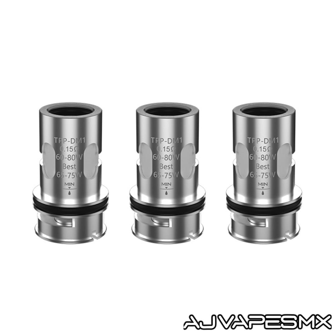 Resistencia TPP-DM (1pz) | VOOPOO - AJ Vapes Mx -