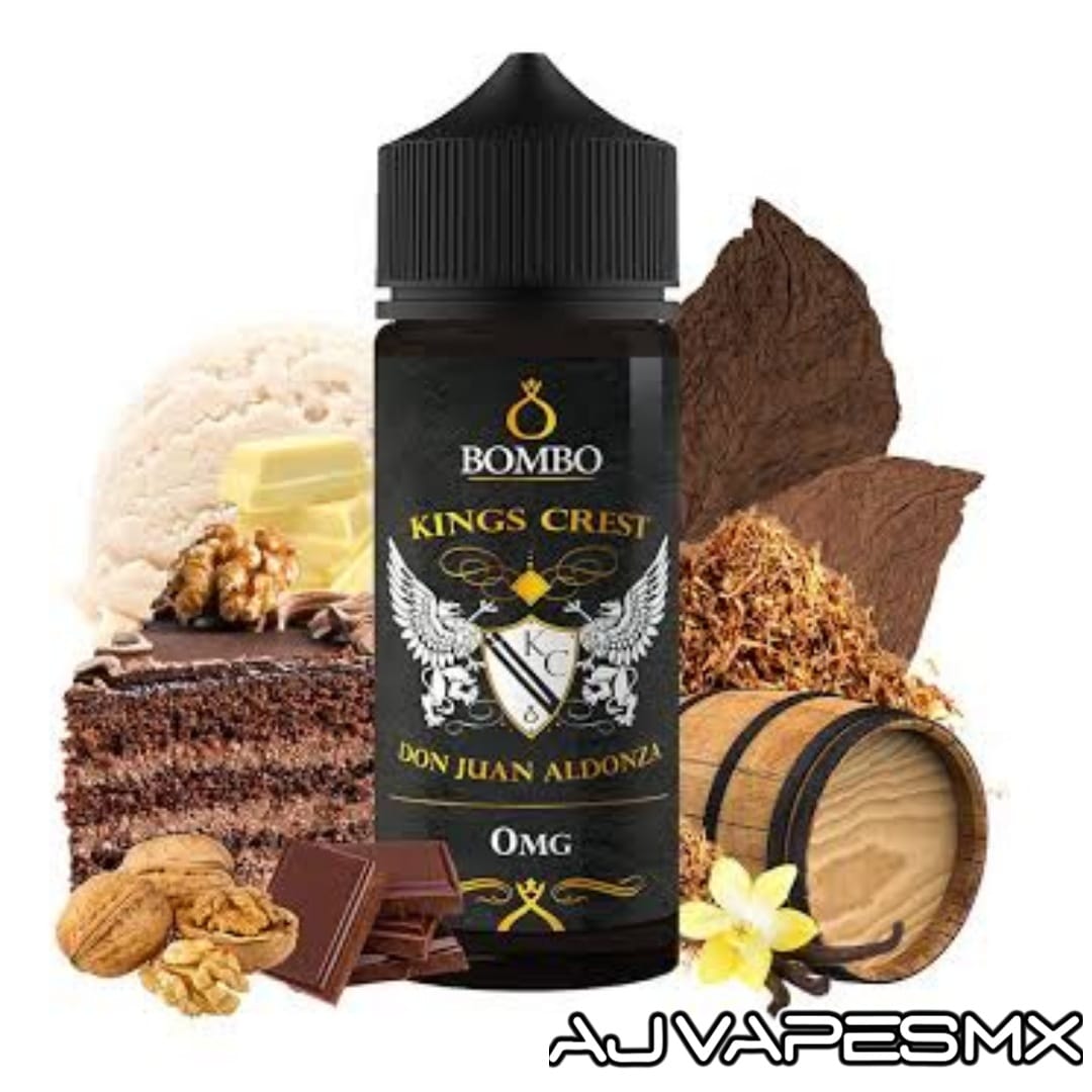 Don Juan Aldonza 120ml | KINGS CREST - AJ Vapes Mx - 3mg