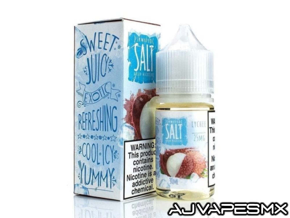 Lychee Ice 30ml NicSalt | SKWEZED - AJ Vapes Mx -