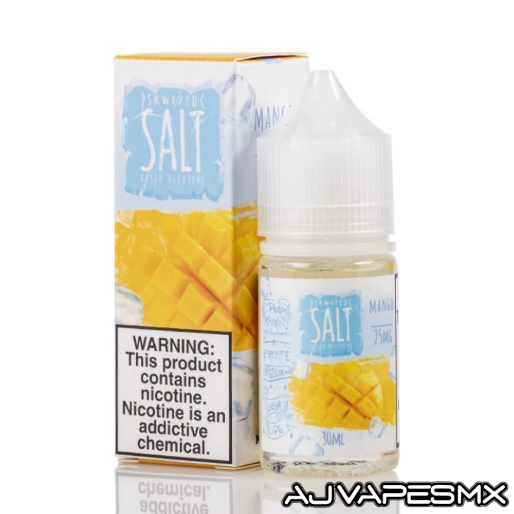 Mango Ice 30ml NicSalt | SKWEZED - AJ Vapes Mx -