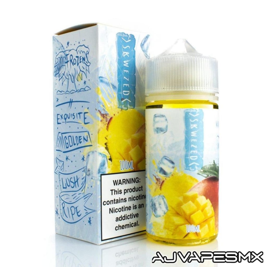 Mango Ice 100ml | SKWEZED ICED - AJ Vapes Mx - 0mg