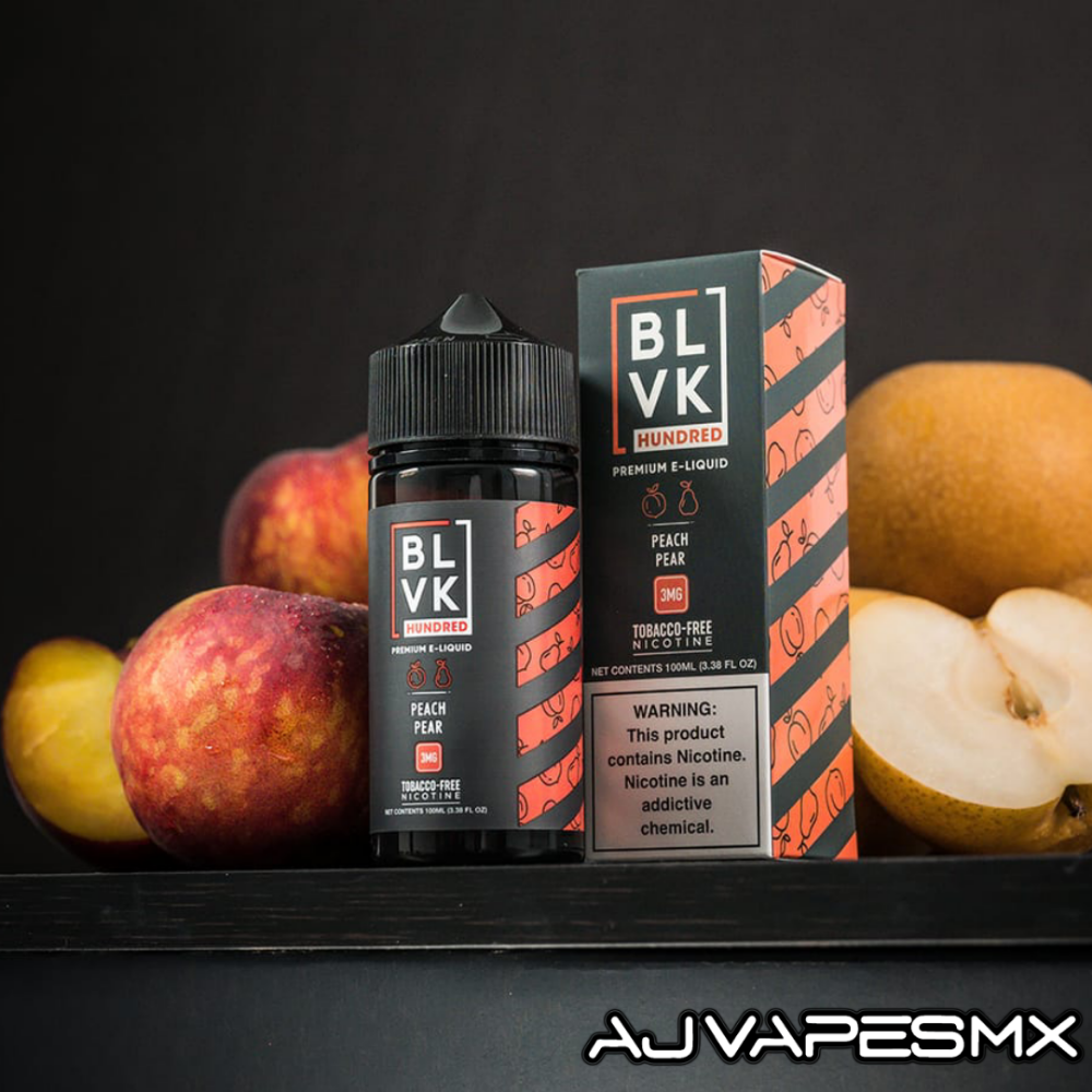 Peach Pear 100ml | BLVK - AJ Vapes Mx - 0mg