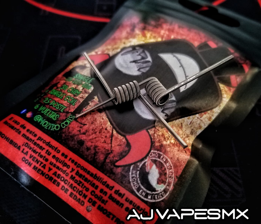 Single Coil | MOZTRO COILS - AJ Vapes Mx -