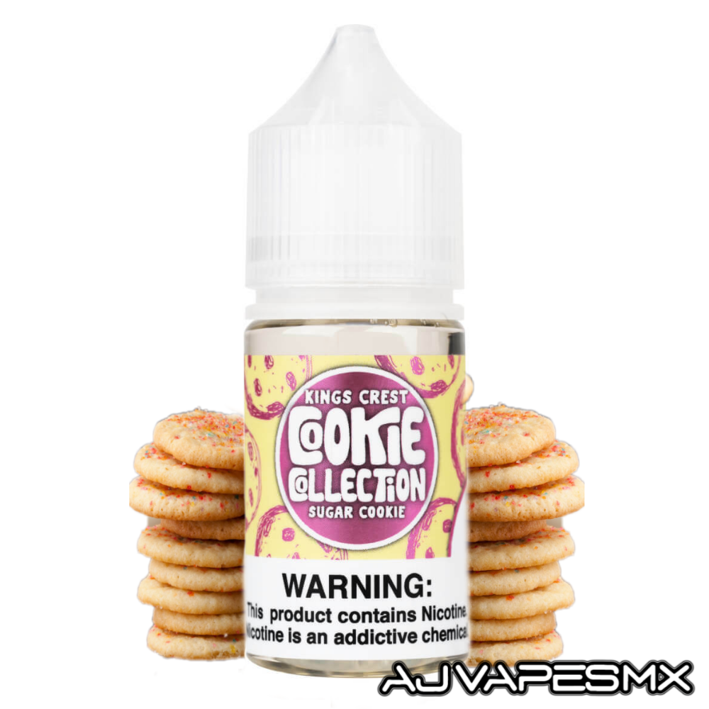 Sugar Cookie 30ml NicSalt | KINGS CREST - AJ Vapes Mx - 25mg