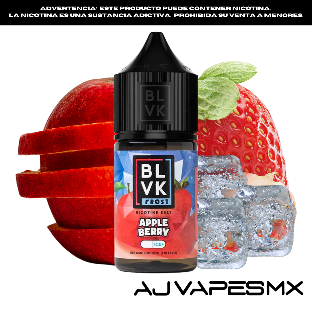 Apple Berry Frost 30ml NicSalt | BLVK FROST SERIES