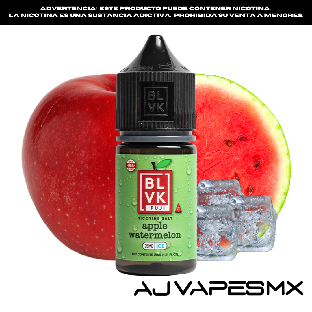 Fuji Apple Watermelon 30ml NicSalt | BLVK FUJI