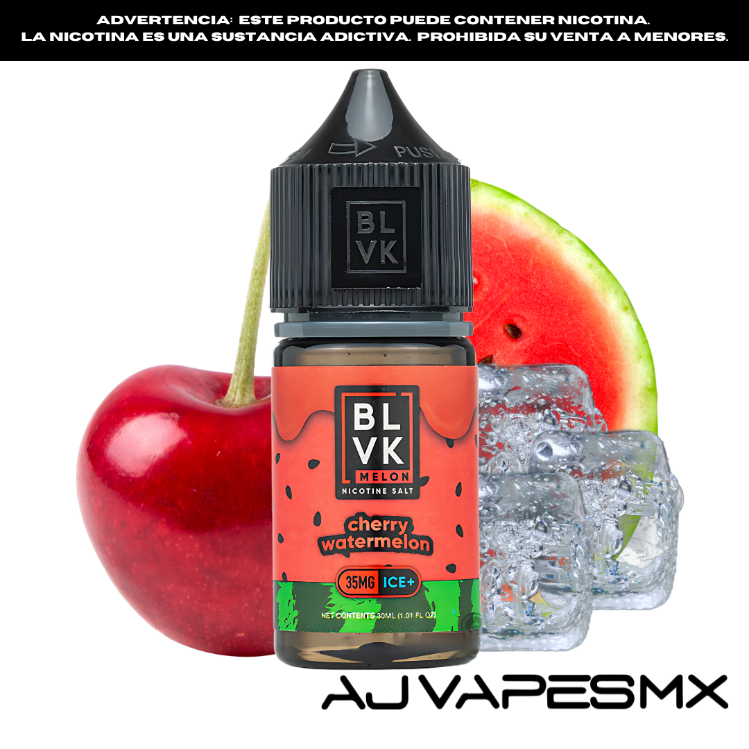 Cherry Watermelon 30ml NicSalt | BLVK MELON