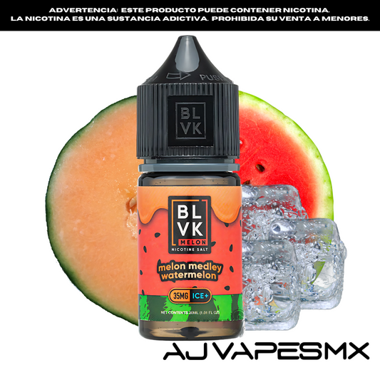 Melon Medley Watermelon 30ml NicSalt | BLVK MELON