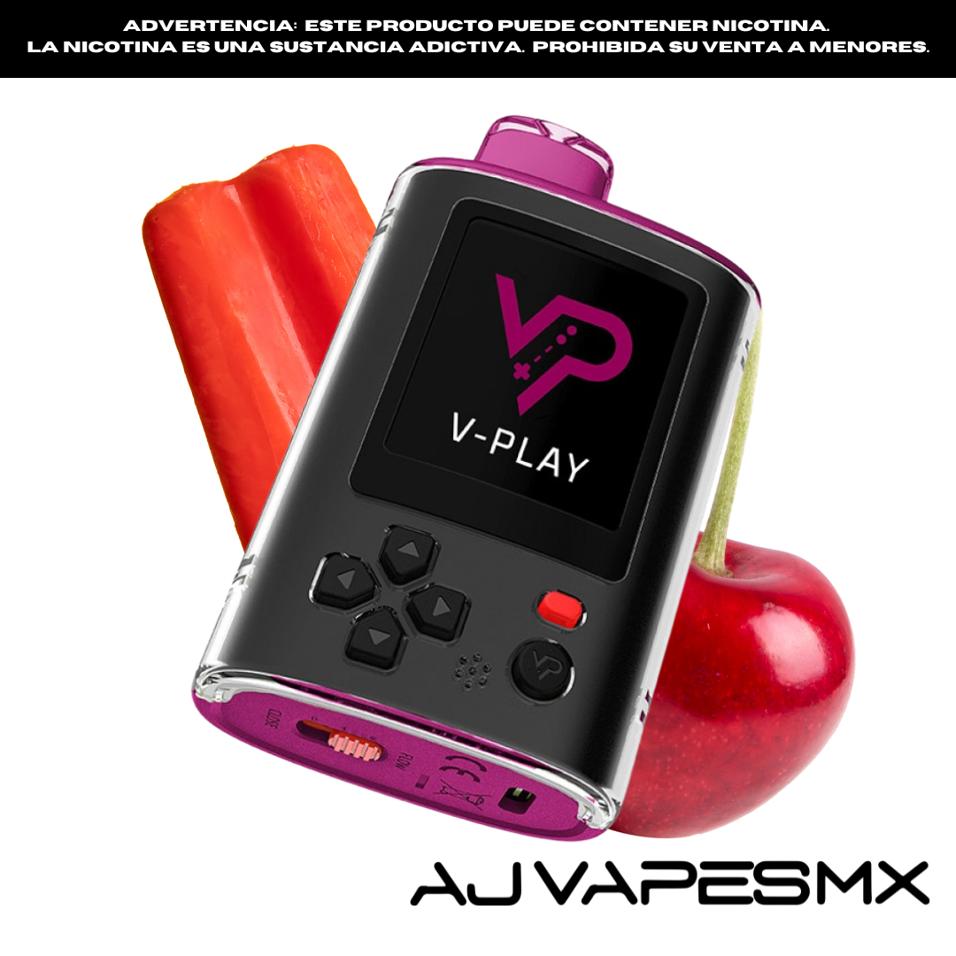 V-Play Disposable 20,000 Puffs | CRAFTBOX AJ Vapes Mx V-Play Disposable 20,000 Puffs | CRAFTBOX AJ Vapes Mx