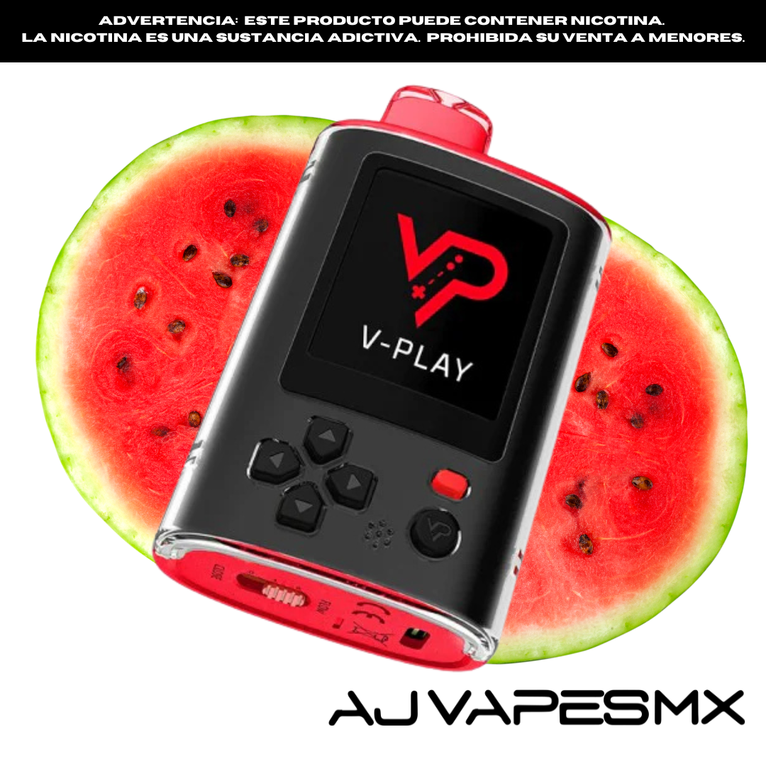 V-Play Disposable 20,000 Puffs | CRAFTBOX AJ Vapes Mx V-Play Disposable 20,000 Puffs | CRAFTBOX AJ Vapes Mx