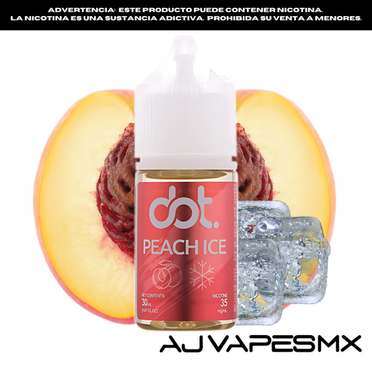 Dot Juice Peach Ice 30ml NicSalt | DOTMOD