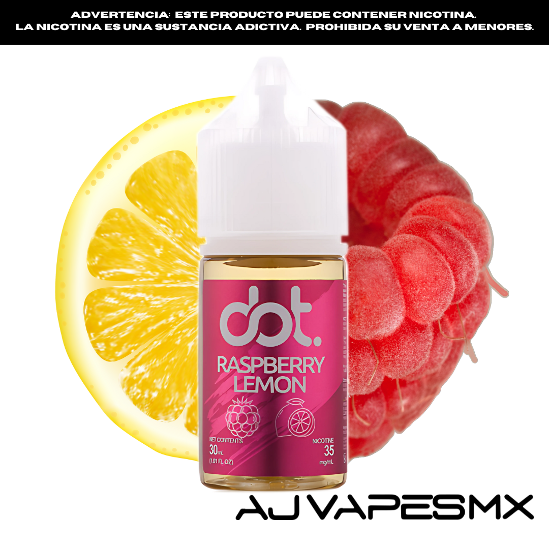 Dot Juice Raspberry Lemon 30ml NicSalt | DOTMOD – AJ Vapes Mx