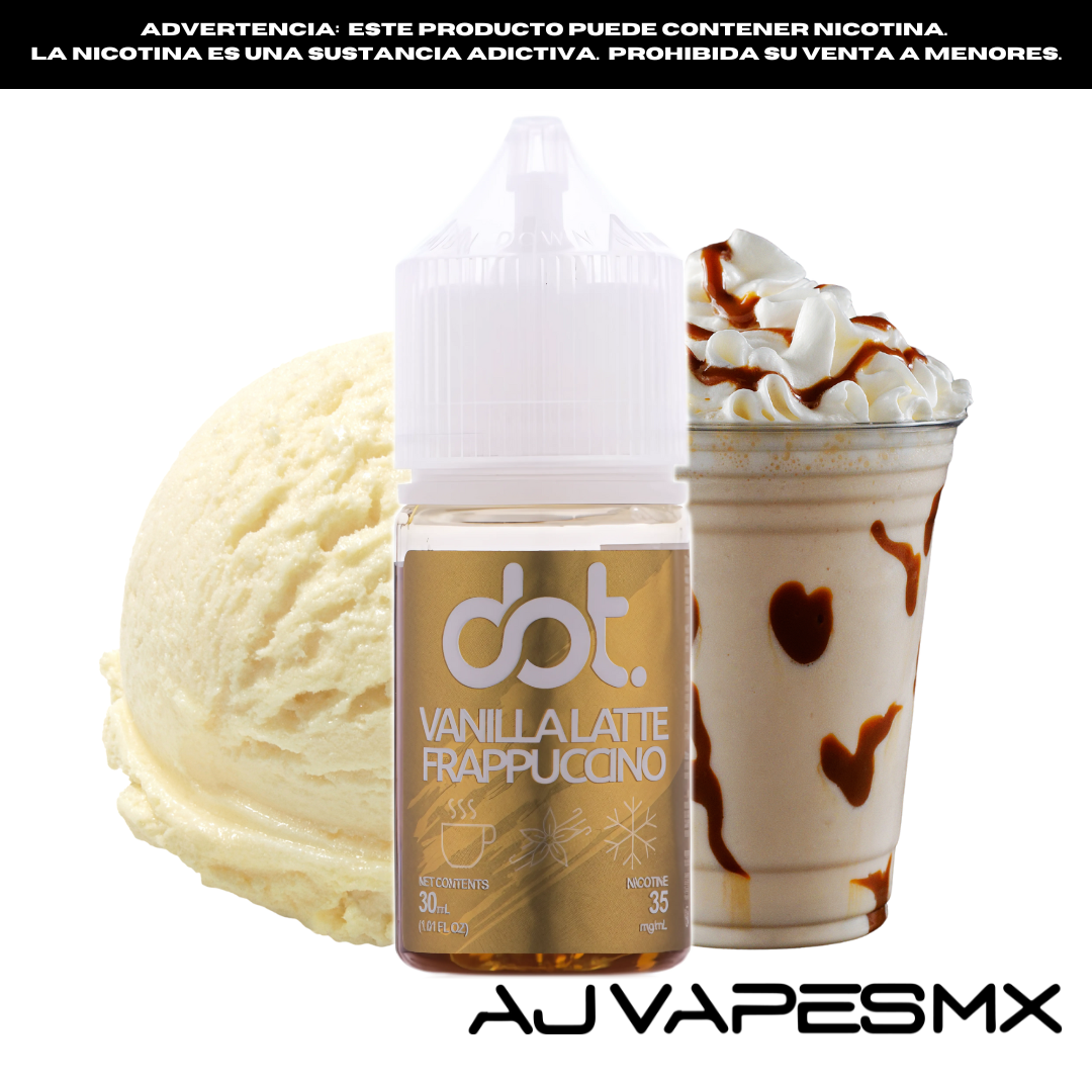 Dot Juice Vainilla Latte Frappuccino 30ml NicSalt| DOTMOD