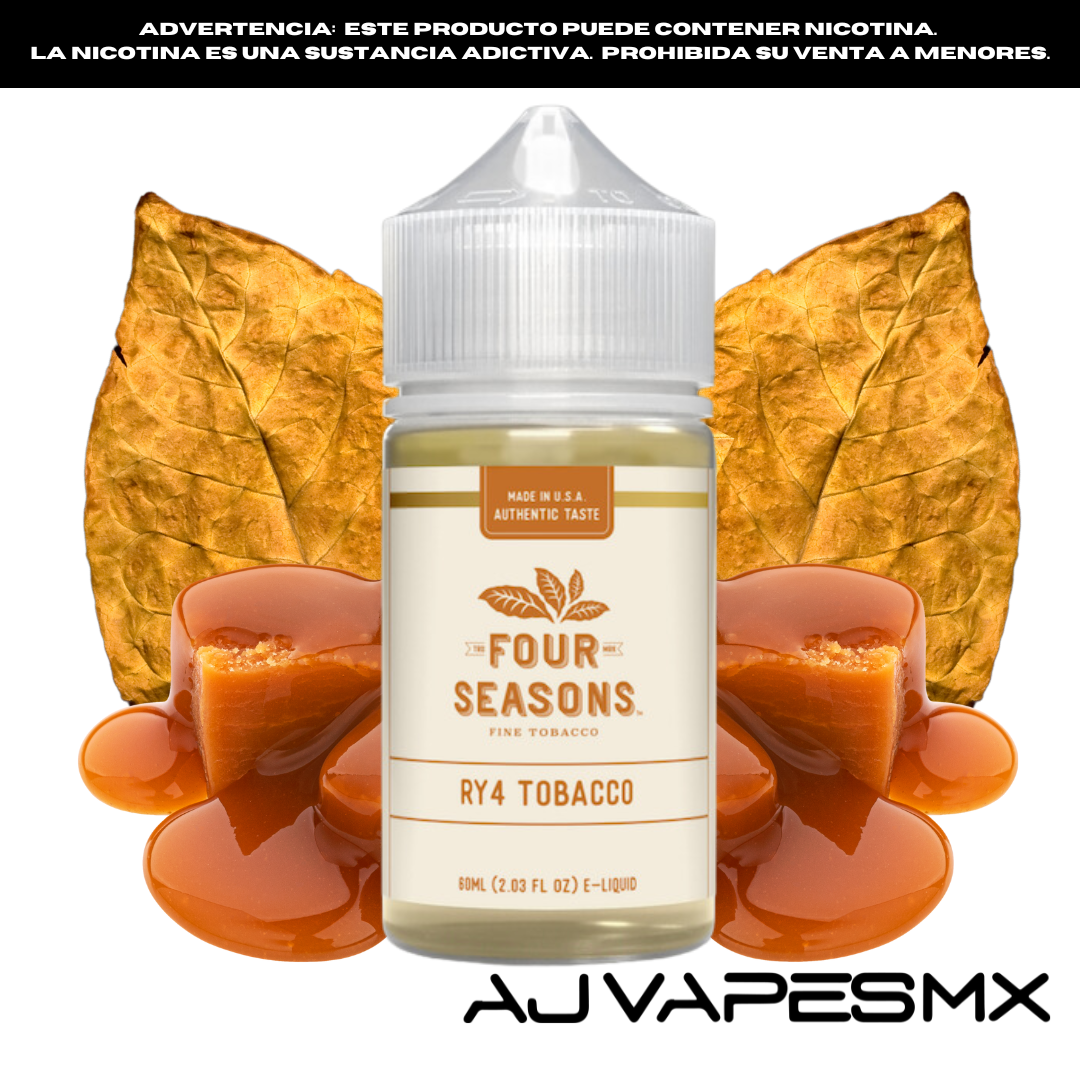 RY4 Tobacco 60ml | FOUR SEASONS