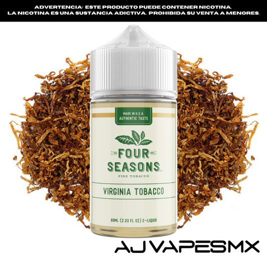 Virginia Tobacco 60ml | FOUR SEASONS