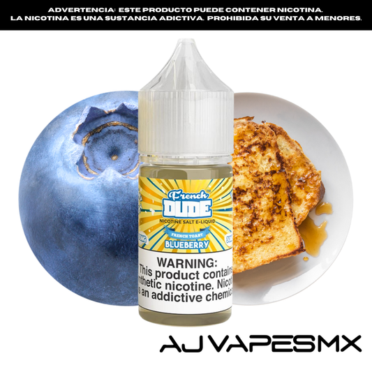 Pan Frances Blueberry 30ml NicSalt | FRENCH DUDE