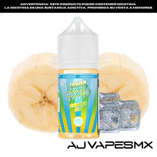 Banana Ice NicSalt 30ml | FROZEN FRUIT MONSTER
