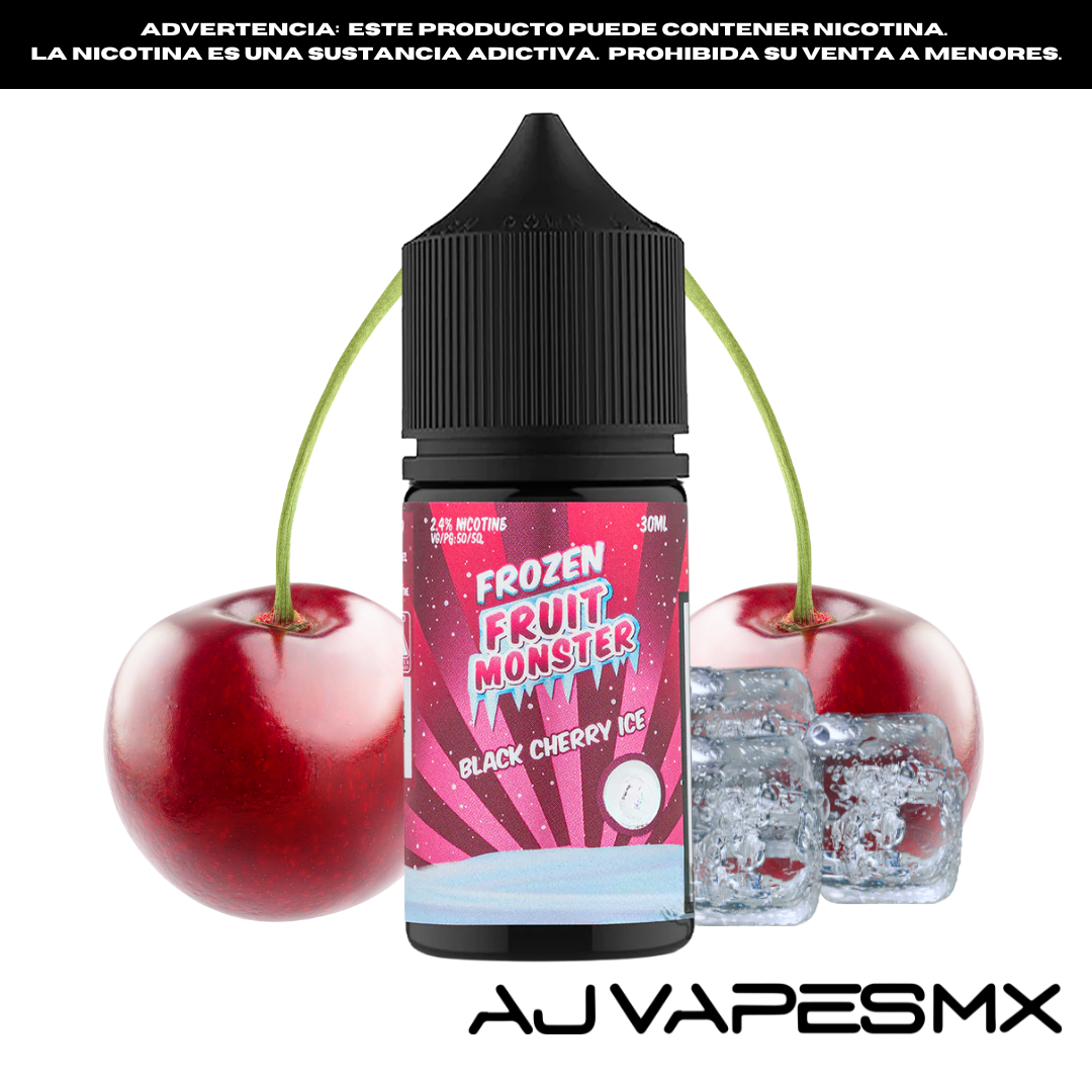 Black Cherry Ice NicSalt 30ml | FROZEN MONSTER FRUIT