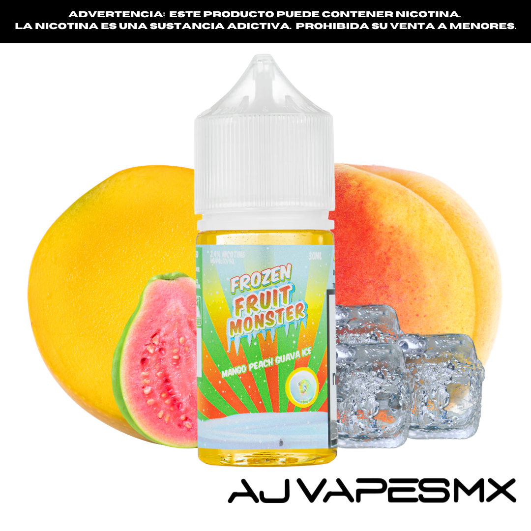 Mango Peach Guava Ice NicSalt 30ml | FROZEN FRUIT MONSTER