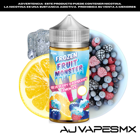 Blueberry Raspberry Lemon Ice 100ml | FROZEN FRUIT MONSTER