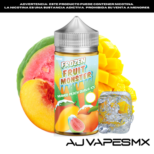 Mango Peach Guava Ice 100ml | FROZEN MONSTER FRUIT