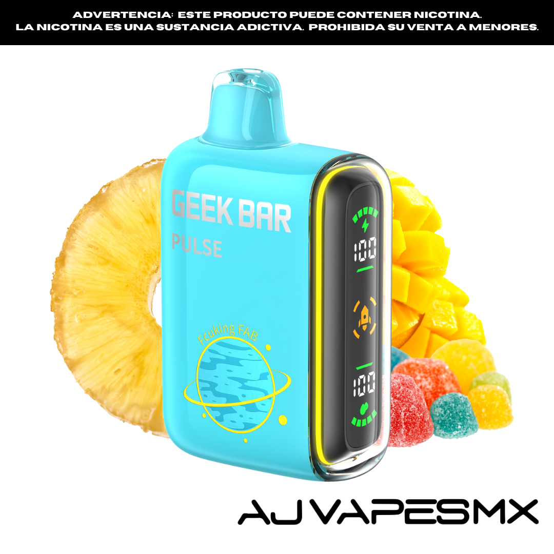 Geek Bar Pulse Disposable (15,000 Puffs) | GEEK BAR – AJ Vapes Mx