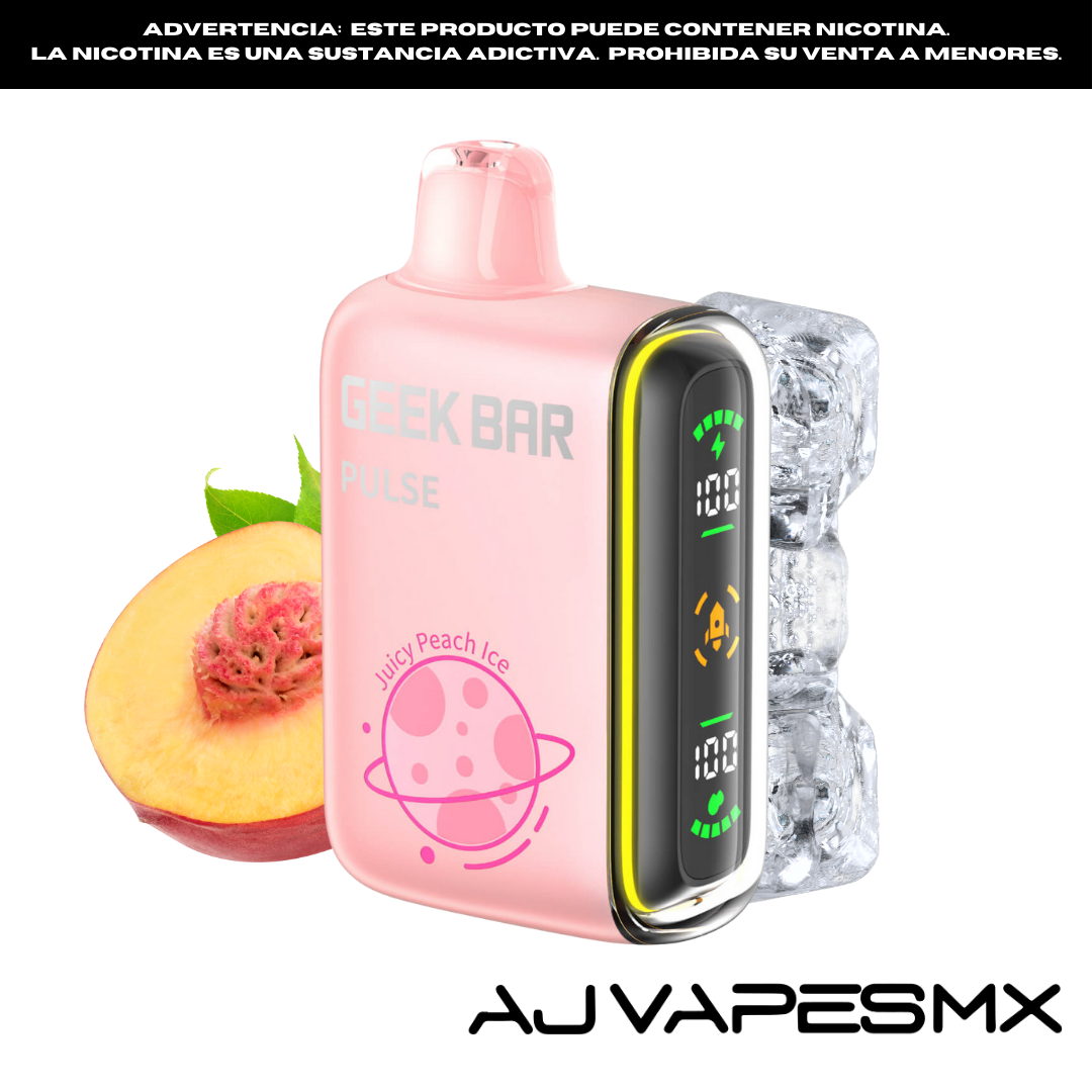Geek Bar Pulse Disposable (15,000 Puffs) | GEEK BAR AJ Vapes Mx Geek Bar Pulse Disposable (15,000 Puffs) | GEEK BAR AJ Vapes Mx