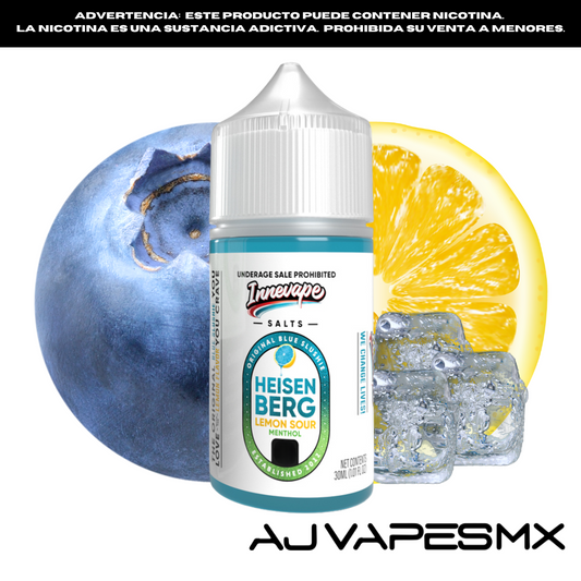 Berg Lemon Sour Menthol 30ml NicSalt | INNEVAPE